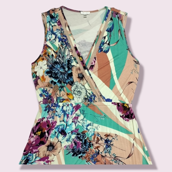 Spense Sleeveless Cross Front Maxi Dress - Picture 4 of 15